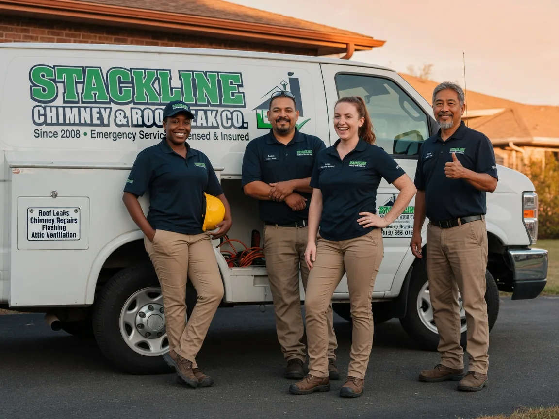 Chimney flashing repair company in Luthersburg, PA